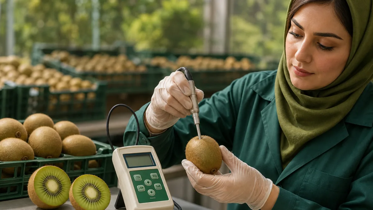 کیوی صادراتی با دوام مناسب حمل