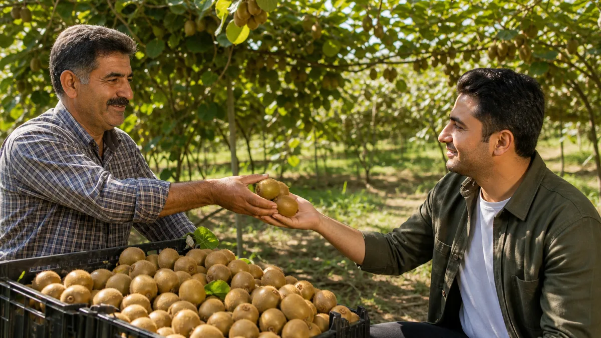 خرید کیوی از باغدار