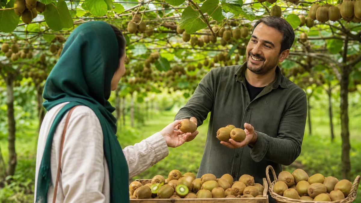برای خرید کیوی از باغدار چه کیفیتی مناسب است؟