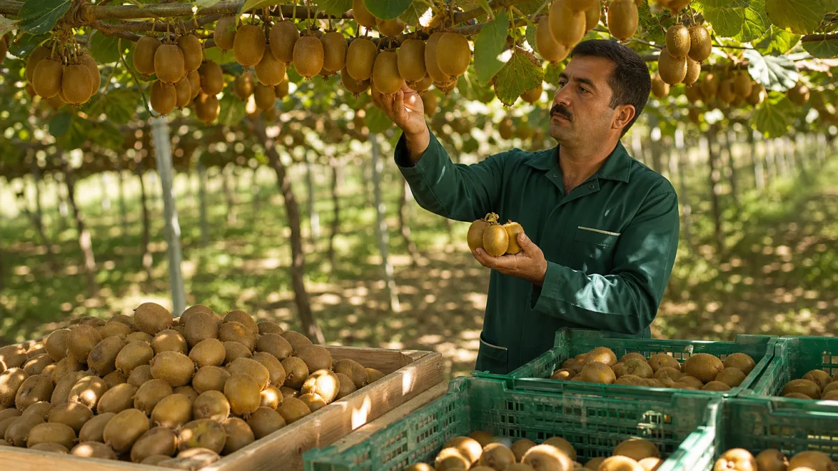 قیمت کیوی روی درخت یا سردخانه؟